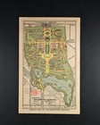 1901 Buffalo City   Expo Map Railroads Steamboat   Street Cars Pan-american Usa