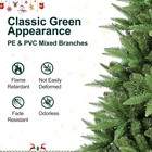 4-9ft Aritificial Skinny Christmas Tree Premium Pencil Xmas Tree Pe pvc Branches