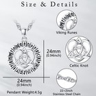 S925 Sterling Silver St Michael st Christopher st Benedict Cross Archangel Ne   