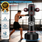 Freestanding Punching Bag With Boxing Gloves 70 Inch Heavy Duty Standing Boxing