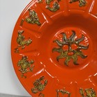 Vintage Pottery Ceramic Zodiac Horoscope Astrology Ashtray Home Decor 10    1972