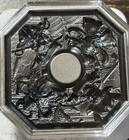 2024 Kings Of Pirates Stacker Silver Antiqued 2 Oz Medal  in Capsule 