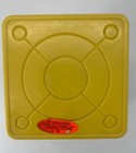 Vintage Yellow Sears Kitchen Scale Model 1906 25 Lbs  11kg  Capacity