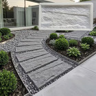 Large Stepping Stone Textured Paver Walkway Mold Plastic Concrete Cement Mould