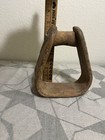 Vintage Wooden Horse Stirrup Farmhouse Decor Display