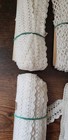Vintage Antique Lace Edging Lot White Pink Blue