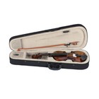 New 1 4 Size Acoustic Violin Case Bow Rosin Holder Natural Finish