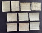 Newfoundland 1932-38 Lot Of 10 Stamps  Scott   184  191a  193-197  199  209-10 