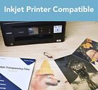 Octago Inkjet Transparency Paper 100  Clear Printers Color Inkjet Transparenc   