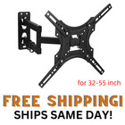Universal Tv Wall Mount Bracket Tilt For 32-55 Inch Adjustable Bracket Us Stock