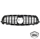 Gloss Black Gt R Grille W  Camera Hole For Mercedes Benz W213 E-class 2020-2023
