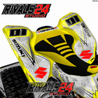Ltz 400 Suzuki Wrap Graphics Stickers Kit Decals Atv Quad 2003 - 2008 Kfx 400