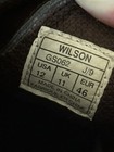 Wilson Men s Saddle Golf Shoes Brown white Leather Size 12