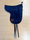 Cas Equestrian Limited Edition Bareback Pad Navy Suede