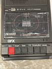 Qfx Retro Shoebox Cassette Tape Recorder  aux usb   Built-in Mic Retro-39bt New