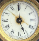 Antique 1914 Ansonia Cast Metal Novelty Desk Clock  509 - Video - All Original