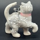 Amy Lacombe Whimsiclay Estate Collection Aries Whiskers Ceramic Zodiac Cat