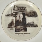 Preston Hopkinson Co  100th Anniversary Of Vandalia Missouri Plate Vintage