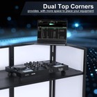 Luckup Dj Facade Booth With Corner Panel  Portable Dj Facade With Scrim