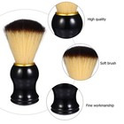 Reusable Beard Brush Wooden Handle Male Shaving Tool Personal Care Supply