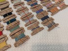 70 vintage Magic Match Spools  Cardboard Thread Winders  Sewing Thread