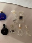 Vintage  Lot Of 7 Miniatures Vintage Empty Perfume Bottles chanel  Ivoire