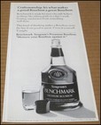 1970 Seagram s Benchmark Bourbon Whiskey Print Ad Advertisement Clipping Vtg
