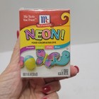 New Sealed Mccormick Egg Dye And Food Coloring Neon Colors