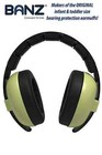 Baby Banz Noise Blocking Hearing Protection Earmuffs 0-2 Yrs  Green Nip