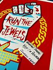 Run The Jewels Killer Mike Montreal Canada 2017 Ap Screen Print Poster S n   37