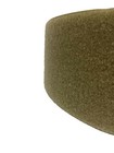 100mm - 4  Covert Green light Olive - Loop   Military   Defence Standard  fluffy