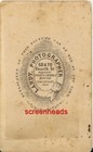 C1860s-70s Cdv  oldenburg Indiana Female Academy  Landy Photographer Cincinnati