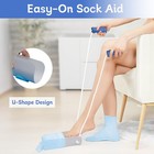 Sock Aid  Sock Aid Device For Seniors  Sock Helpers To Put On Your Socks With Fo