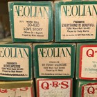 Qrs Player Piano Rolls Christmas Theme Songs Holiday Party Vintage - Lot Of 14