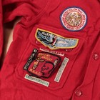 Boy Scouts Bsa Wool Flannel Shirt Jacket Large Tall Vtg 60s 70s Usa W  Patches