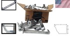50 Pack Of 5 Inch Heavy Duty Hidden Gutter Hangers For K-style Aluminum Gutters
