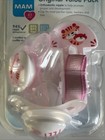 Mam 2 Pacifiers 1 Clip Original Value Pack Skin Soft Ortho Nipple 0-6 Months