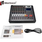 8 Channel Pro Power Mixer Audio Mixing Amplifier 99dsp W usb 110-220v Bluetooth