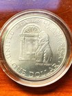 1992-denver Mint White House 200th Anniversary Silver Dollar Proof W coa