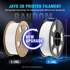    buy 10 Pay 6    Jayo Pla Classic 1 75mm Filament Pla  Abs Matte Petg 3d 1 1kg Lot