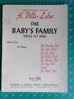 Vintage Sheet Music book H Villa-lobos The Baby s Family Prole Do Bebe Series 1