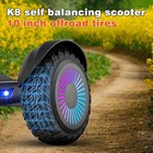 Electric 10 Inch Tire Self-balancing Scooter For Kids And Adults  App  K8 Model