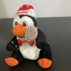 Coca-cola Penguin Bean Bag Plush With Coca-cola Bowtie 1997 