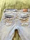 Tk Axel Men   s Slim Fit Bootcut Blue Denim Jeans Medium Wash 5-pocket
