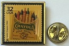 Usps Stamp Pin 32    Crayola  Colorful Soft Enamel Lapel Pin 