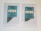1982 Michigan State Vs Notre Dame Student Ticket Stubs Saturday October 2 