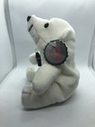 Vintage Coca Cola 1997 Bean Bag Plush Polar Bear With Bottle  0109