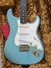 2018 Fender Eric Johnson Usa Stratocaster Guitar In Tropical Turquoise With Ohsc