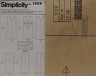 Simplicity 1059 Misses  Retro 1960 s 70 s Dress Pattern  6  8  10  12  14  Uncut