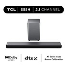 Sound Bar 2 1 Channel Dolby Atmos Wireless Subwoofer Bluetooth Streaming Home